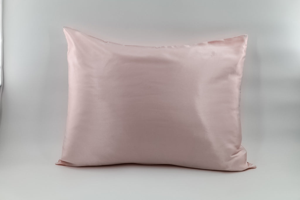 mulberry silk pink pillowcase