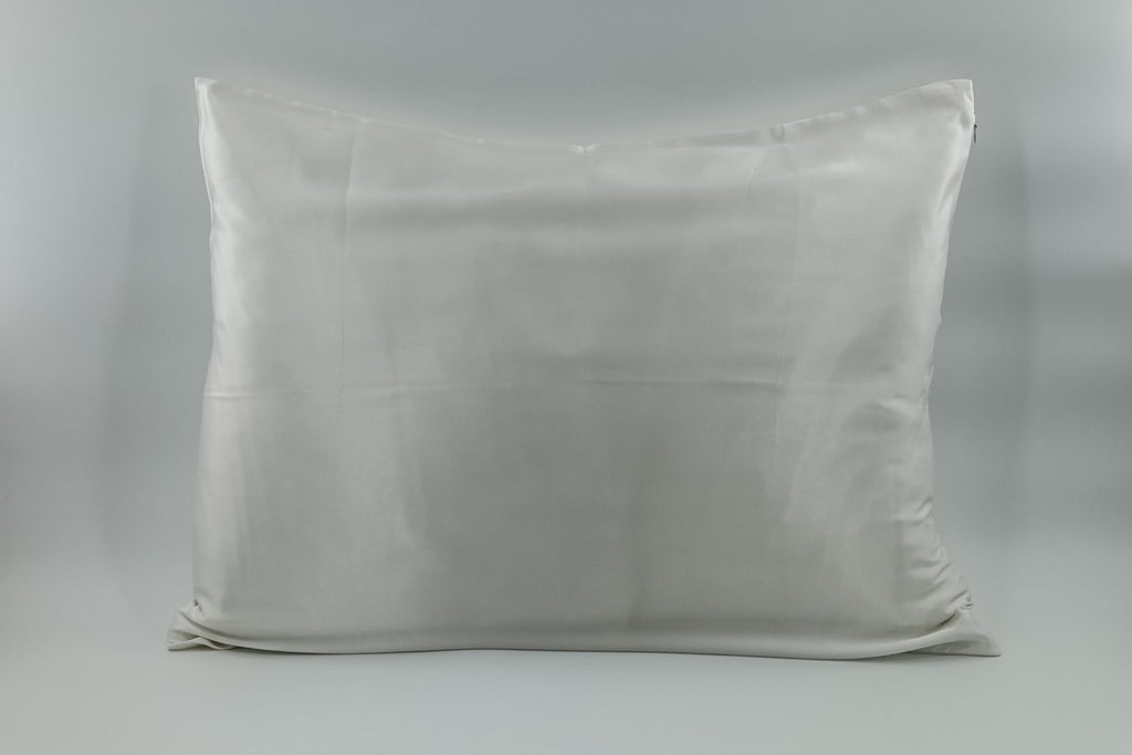 white mulberry silk pillowcase