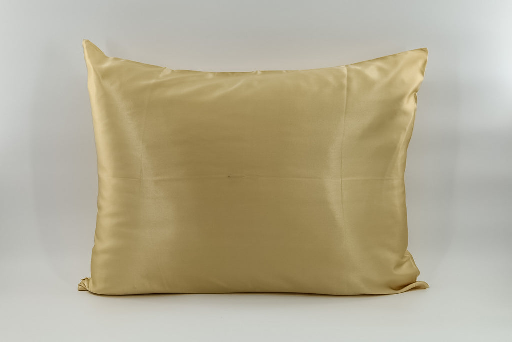 mulberry silk gold pillowcase